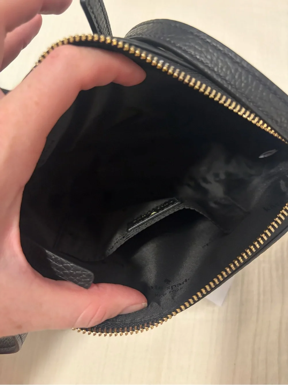 kate spade Black Dome Crossbody Bag